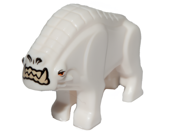 Кореллианская гончая Lego Corellian Hound with Tan Teeth and Orange Eyes Pattern - Star Wars 36032pb01 N